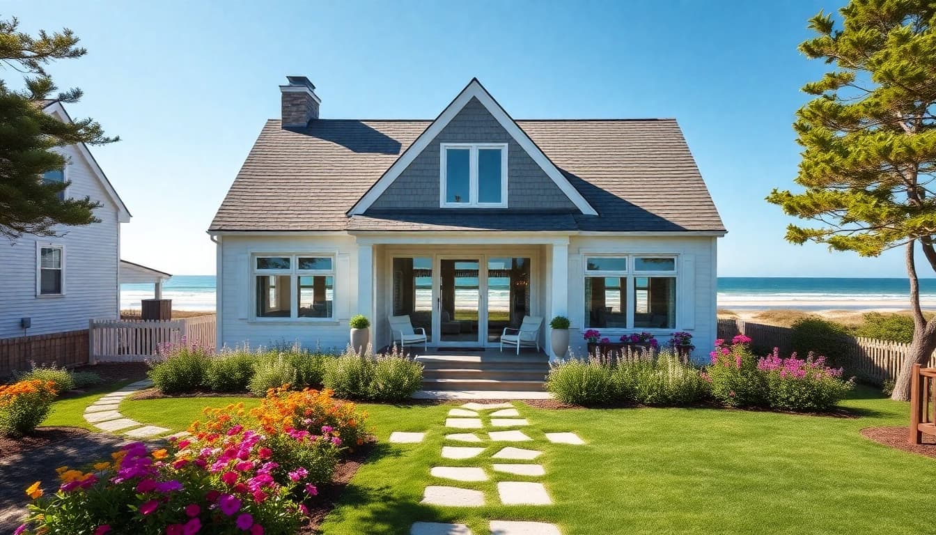 Enhance your living space with a beautiful cape cod home addition featuring coastal charm.