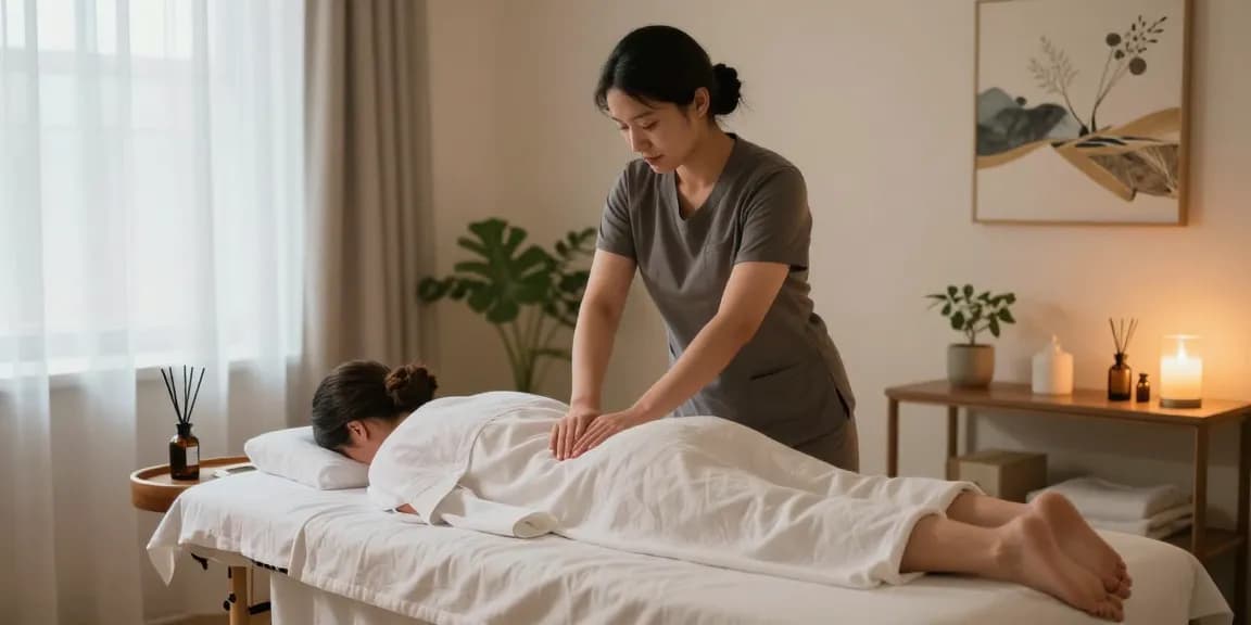 Experience Swedish massage services at makangs.com/region/국내/서울-/마사지-스웨디시 in this serene wellness studio setting.