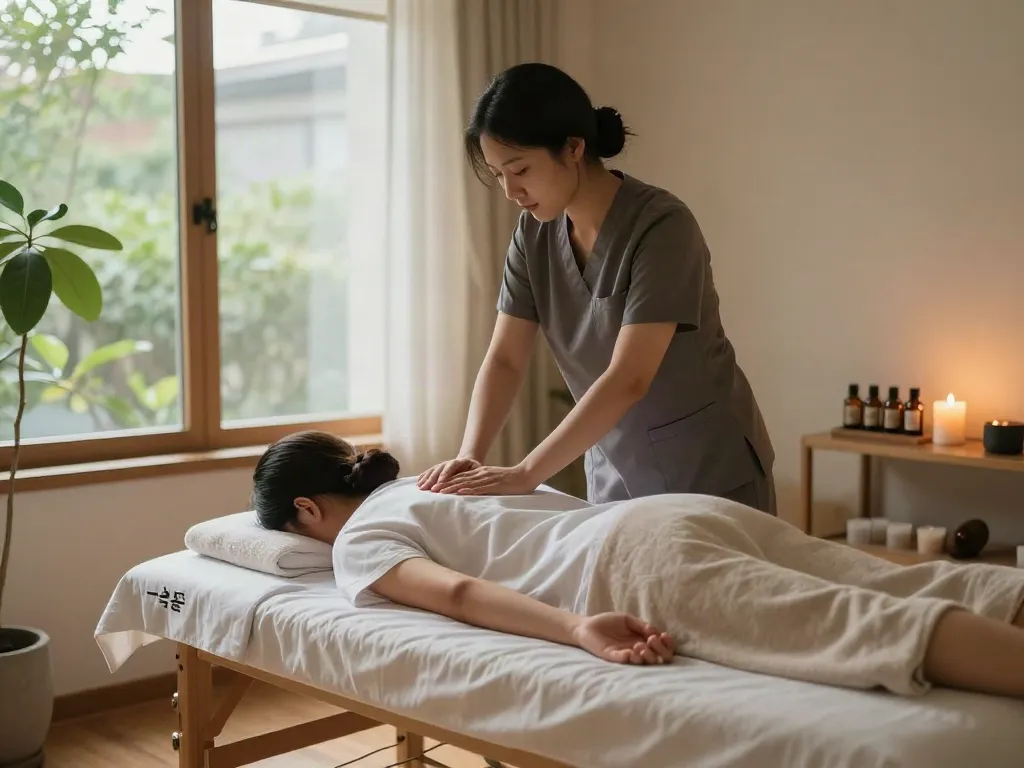 Experience peace with 강서구출장마사지 in a calming home spa setting.