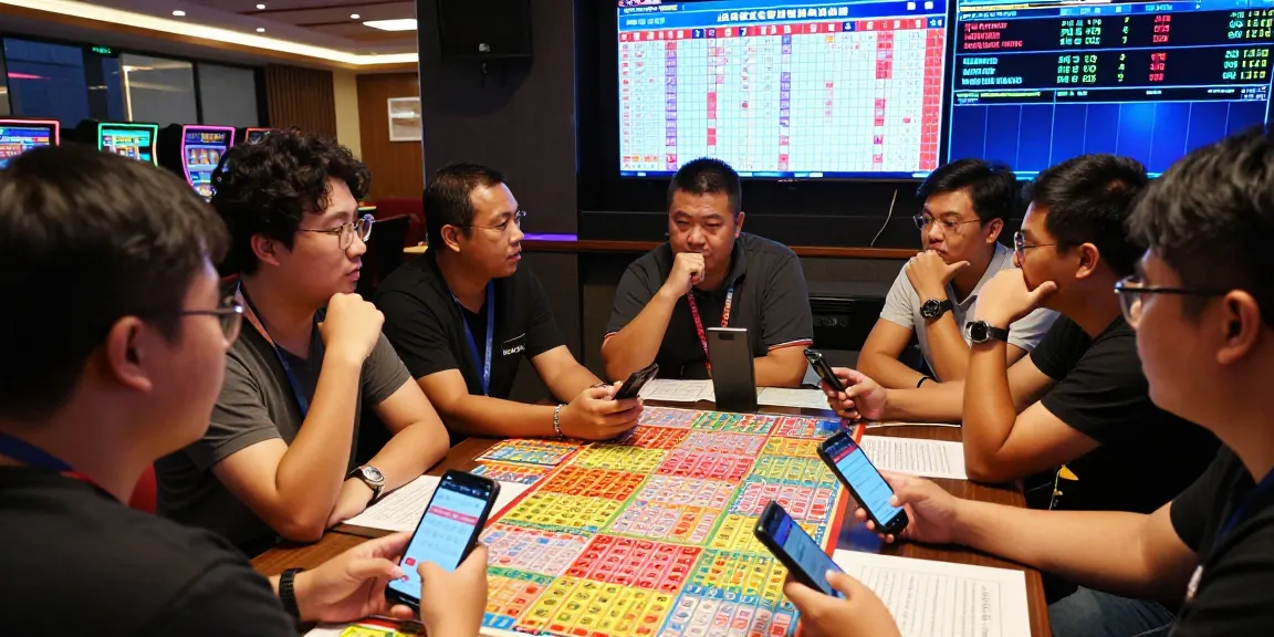 Prediksi angka untung dalam suasana taruhan lotto yang penuh semangat.