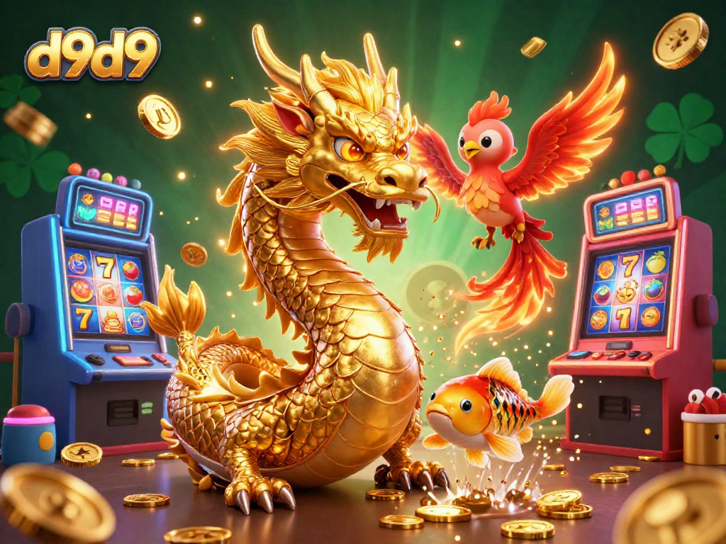 Magandang laro at tagumpay sa d9d9 gamit ang dragon at kakaibang simbolo ng swerte