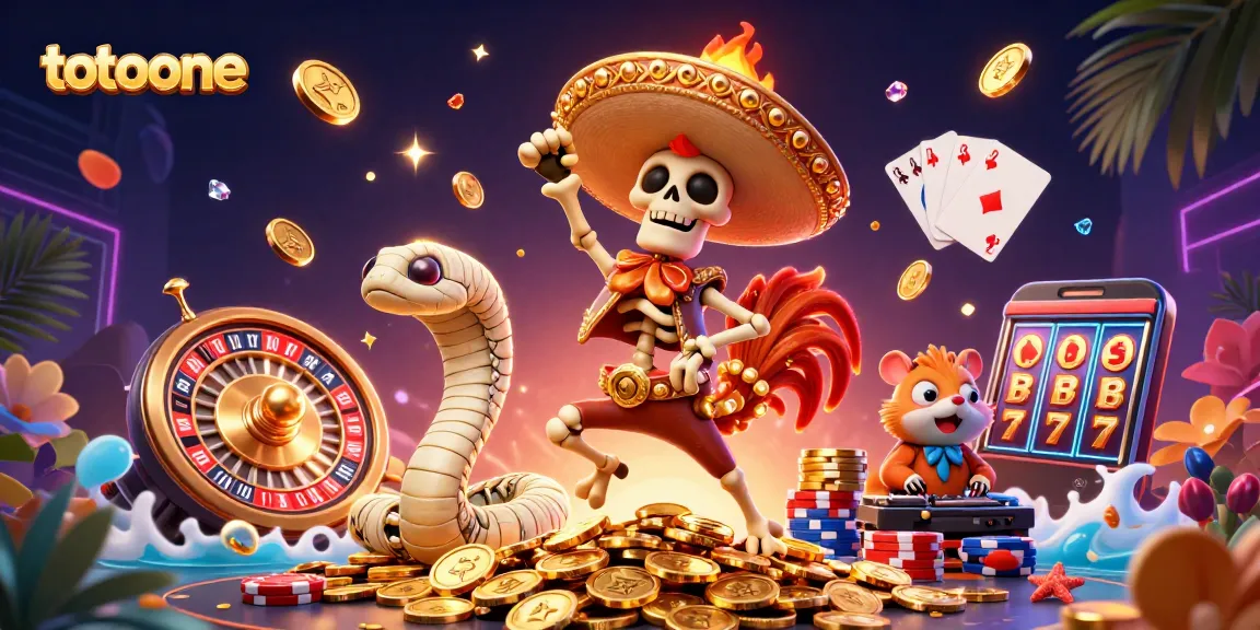 Jelajahi dunia permainan seru di totoone dengan tampilan slot dan kasino yang mengesankan.