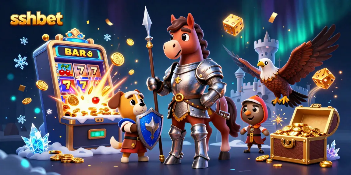 Engage in exciting gameplay with sshbet’s vibrant 3D casino scene featuring jackpot action and immersive characters.