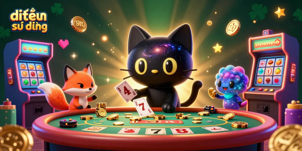 Experience điều khoản sử dụng at G28 with a captivating cosmic casino scene featuring unique characters and vibrant game elements.