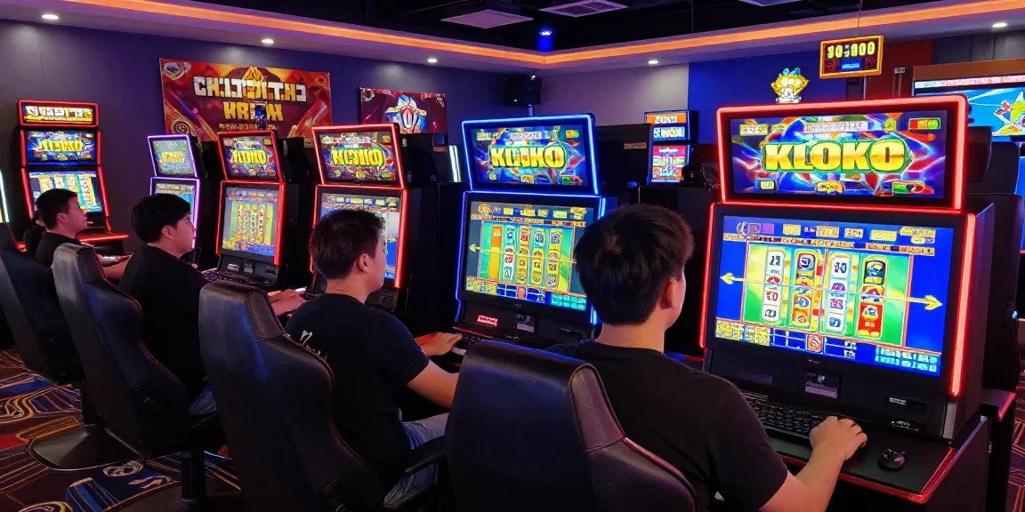 Exciting gaming environment showcasing slot deposit 5000 players enjoying vibrant online slot games with engaging graphics.