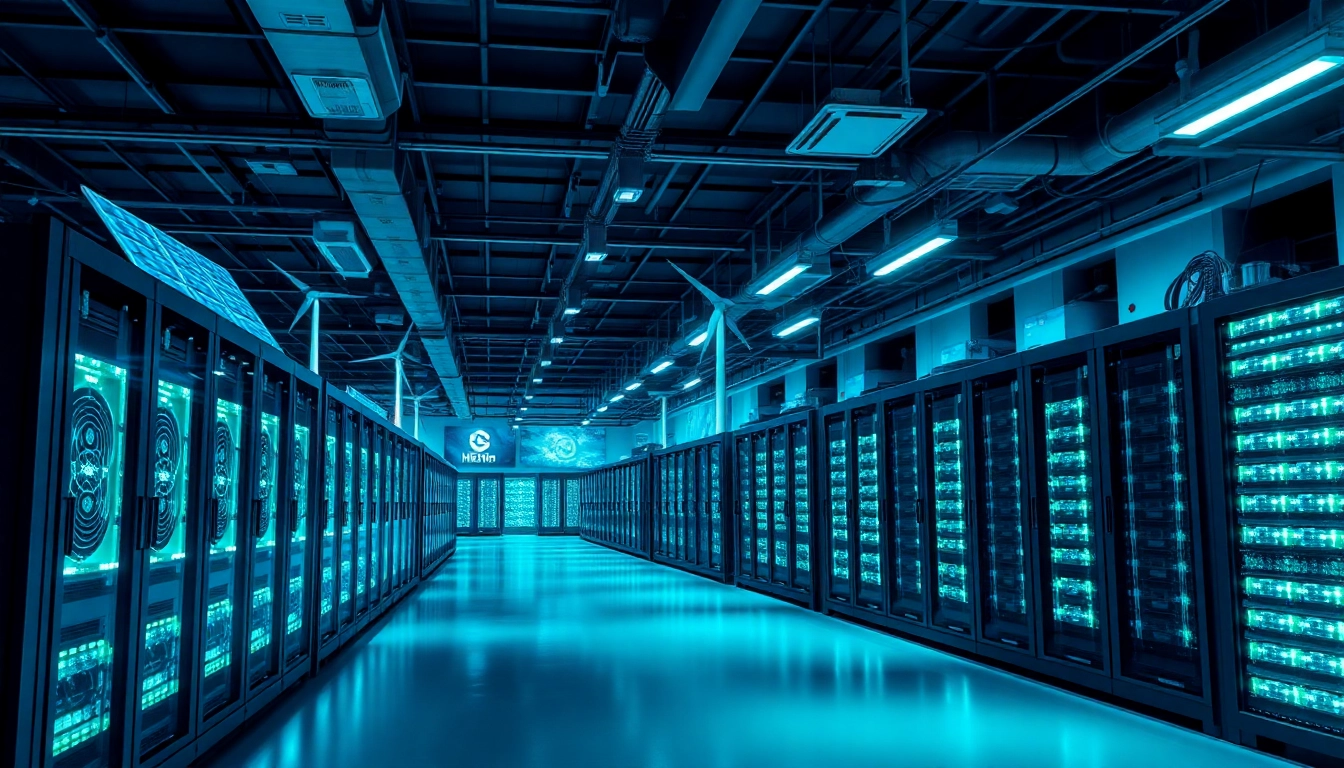 Experience the future of trusted cloud mining sites in a sustainable facility powered by renewable energy.