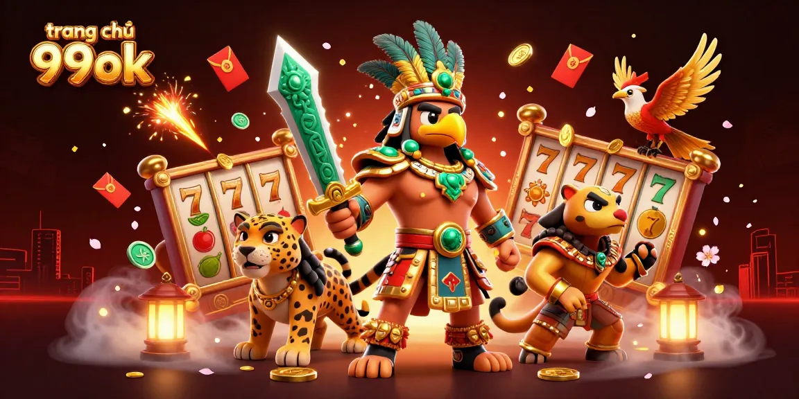 Engage with slots at trang chủ 99ok while discovering vibrant Aztec-themed action and fortune symbols.