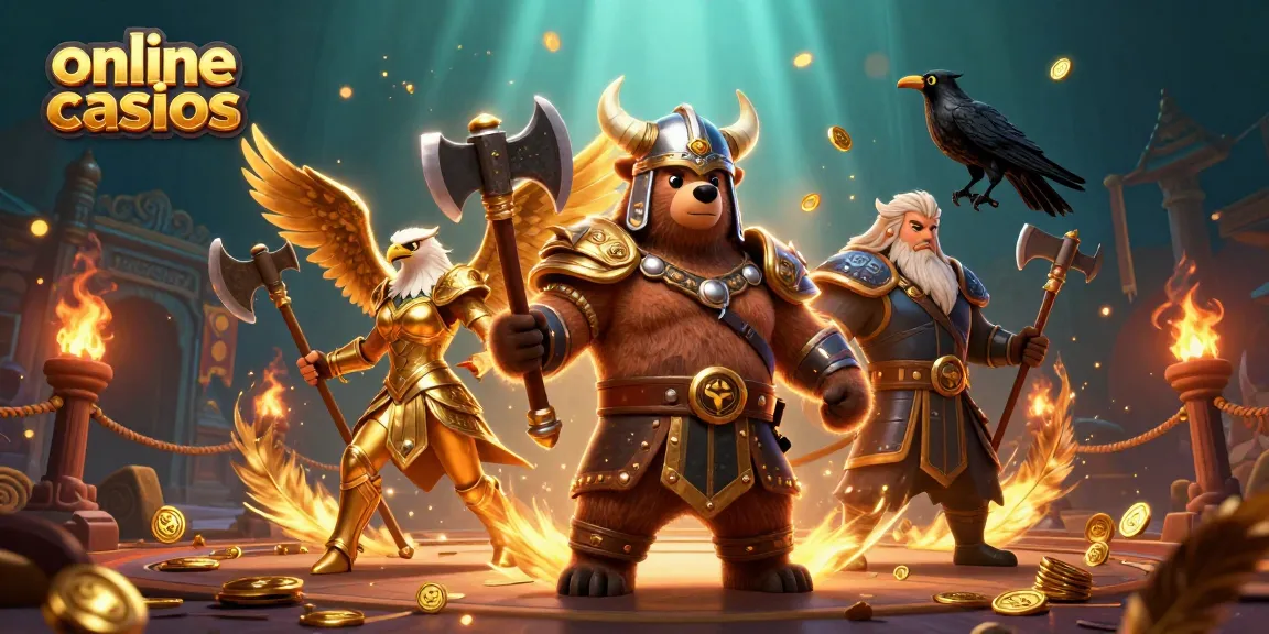 Engage with winning strategies at online casinos featuring Viking characters and rich gaming elements.