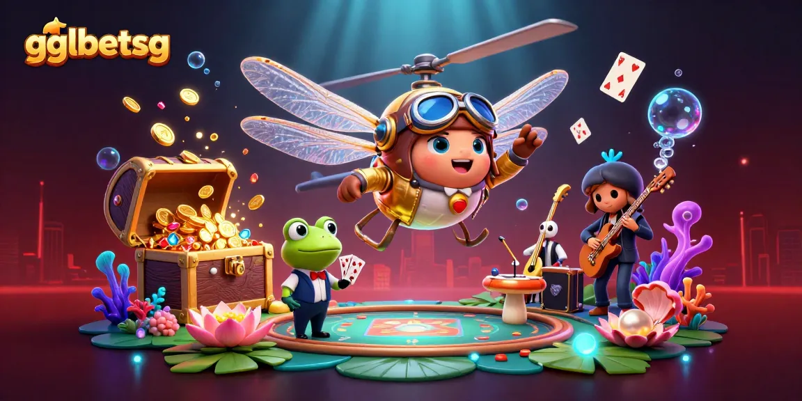 Experience exhilarating gaming moments at gglbetsg with vibrant casino visualization.