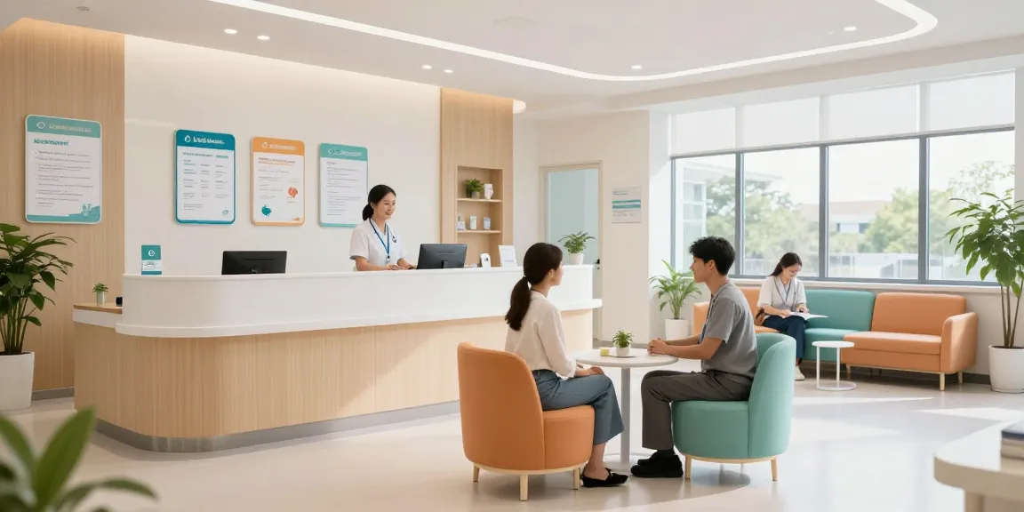 David Hoffmeister reviews at a modern health clinic showcasing patient care, medical services, and compassionate healthcare.