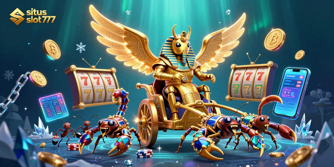 Spin and win with situs slot777, featuring vibrant slot reels and dazzling character elements.