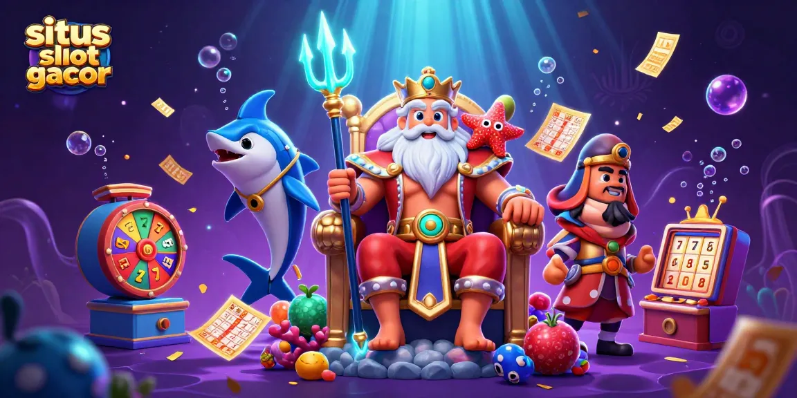 Experience thrilling games and jackpots at situs slot gacor with Neptune and vibrant slot elements.