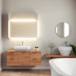Verleihen Sie Ihrem Bad neuen Glanz mit einem spiegelschrank mit led Beleuchtung fĂĽr optimalen Komfort.