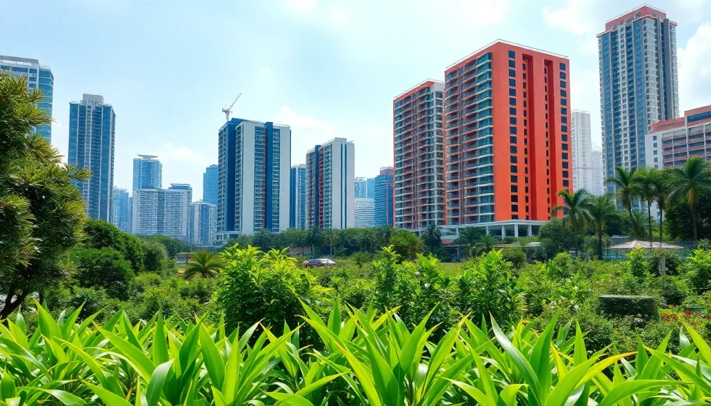 Highlighting the vibrant tampines ec site with modern design in beautiful surroundings.
