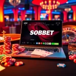 Enjoying the thrill of online gambling with llink alternatif sbobet and classic casino elements.