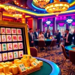 Experience the thrill of winning with the Mahjong slot demo in a vibrant casino atmosphere.