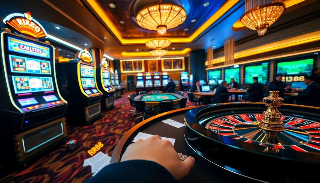 Experience the thrill of RR88 with exciting casino games and engaging gambling activities.