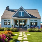 Enhance your living space with a beautiful cape cod home addition featuring coastal charm.