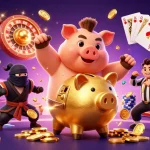 Bongdalu features a dynamic sports betting scene with a whimsical sumo wrestler and vibrant gaming elements.