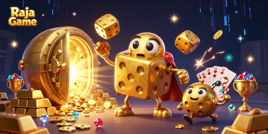 Experience thrilling predictions and wins with Raja Game's vibrant casino scene.