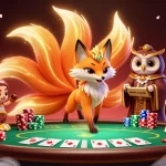 Engage with exciting gameplay at credit card casinos uk with vibrant characters and poker elements.