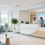 "Hair transplant turkey consultation at a modern health clinic showcasing patient care and advanced medical services."