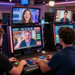 Engaging online casino scene at https://mvc.org.uk highlighting players enjoying credit card gaming.
