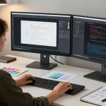 Efficient screenshot tool download with Snipaste, showcasing modern workspace productivity.