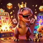 Menangkan permainan slot777 dengan karakter imut T-Rex, pterodactyl, dan triceratops sambil mengeksplorasi mesin slot yang memukau.