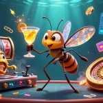 Spin to win at toto slot macau with our exciting 3D casino illustration showcasing a lively gaming environment.