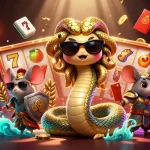 Experience the thrilling action of slot jepang gacor with vibrant 3D illustrations showcasing exciting game elements.